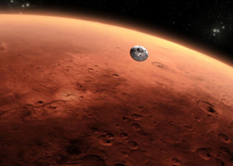 Астероиды занесли на Марс материалы для зарождения жизни. Астероиды доставили на Марс большое количество воды и органических молекул. Фото.