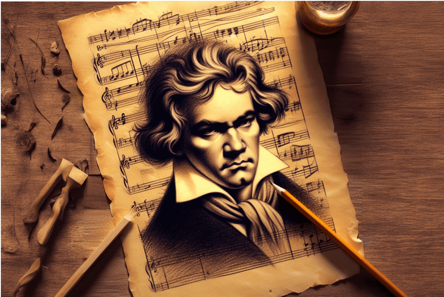 ДНК Бетховена показало, что каждый может стать музыкальным гением. Ученые исследовали ДНК Бетховена, чтобы оценить его музыкальные способности. Фото.