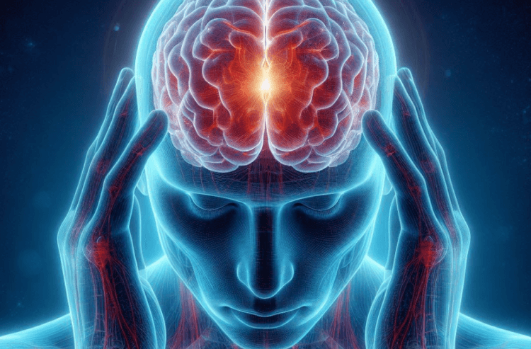 Varför får du huvudvärk i rymden? Huvudvärk kan vara förknippad med högt intrakraniellt tryck. Foto.