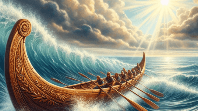 Посмотрите какие лодки строили люди в каменном веке — они похожи на современные. Фото.