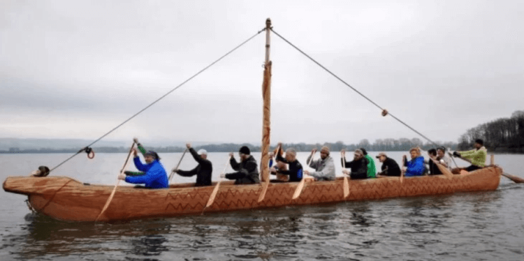 Hvad brugte oldtidens mennesker både til? Gamle kanoer var ganske velegnede til lange sørejser. Foto.