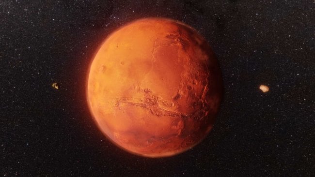 Почему Марс имел больше шансов на зарождение жизни, чем Земля. Фото.