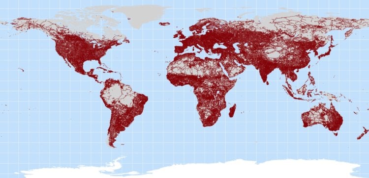 Самые длинные автомобильные дороги. Карта всех дорог на Земле. Фото.