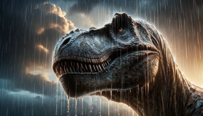 Огромные динозавры появились на Земле после того, как дождь не прекращался 2 миллиона лет. Фото.