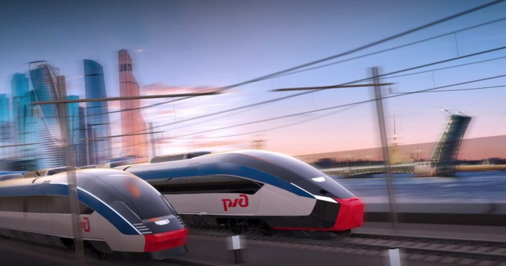 新しい高速鉄道により、モスクワからサンクトペテルブルクまで 2 時間で移動できるようになります