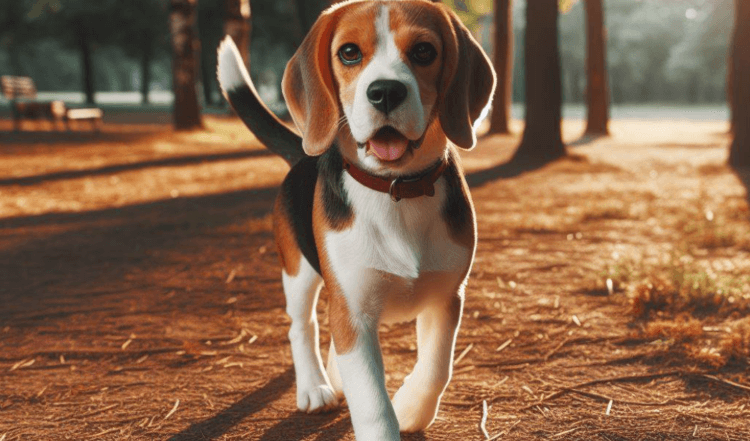 Hvorfor spiser hunde deres ejere. Beagler er den mindste race, der spiste ligene af deres ejere. Foto.