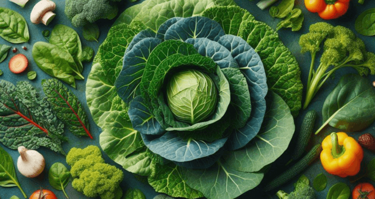 Which greens are at risk of contracting intestinal infections. E. coli multiplies more slowly on cabbage than on lettuce. Photo.