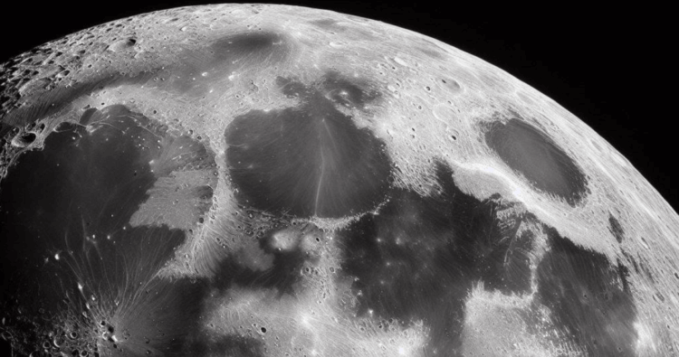The Moon turned inside out 4.2 billion years ago - how it happened. At some point in time, the outer layer of the Moon sank into its depths, and the inner layer rose out. Photo.