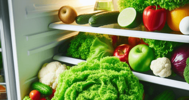 Почему зелень необходимо хранить в холодильнике. Фото.