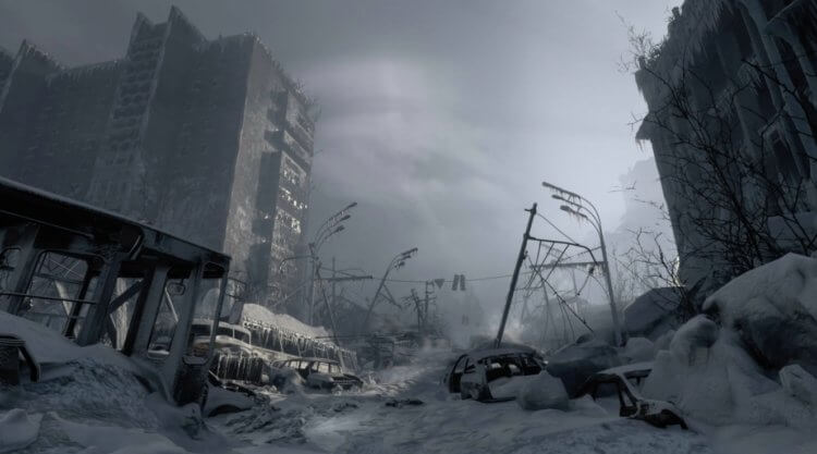What will the world be like after a nuclear war. An approximate view of a nuclear winter. Image source: news.rambler.ru. Photo.
