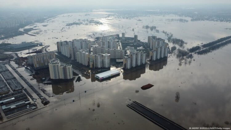 Översvämningar och översvämningar i Ryssland - vad du behöver veta? Översvämning i OrenburgImage: dw.com. Foto.
