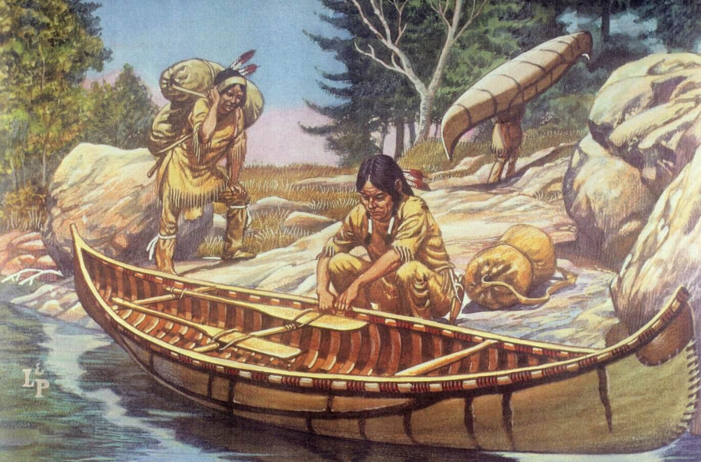 Растения в Андах. Возможно, шипы растения использовались индейцами для рыбалки. Источник иллюстрации: thecanadianencyclopedia.ca. Фото.