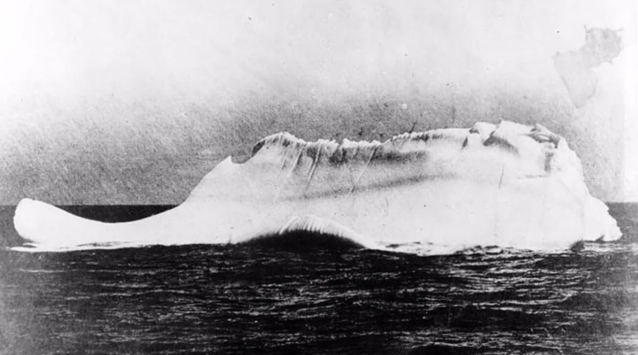 Фотография айсберга, из-за которого утонул «Титаник». Фотография айсберга, из-за которого утонул «Титаник». Источник фотографии: iflscience.com. Фото.