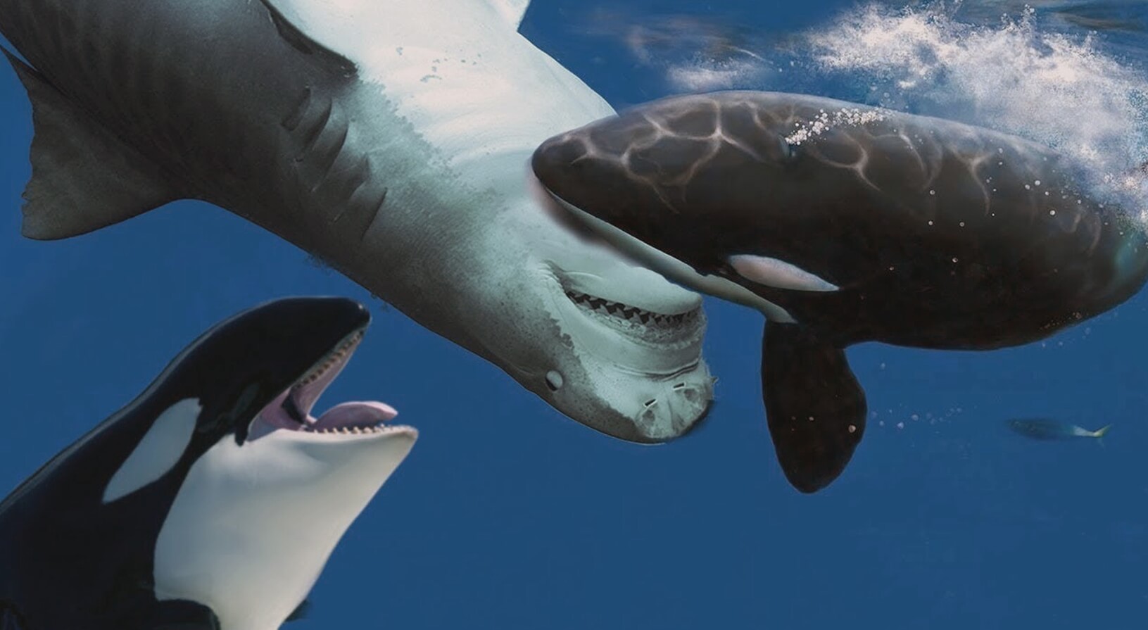 Почему акулы вымирают. У акул много естественных врагов в природе. Источник изображения: National Geographic. Фото.