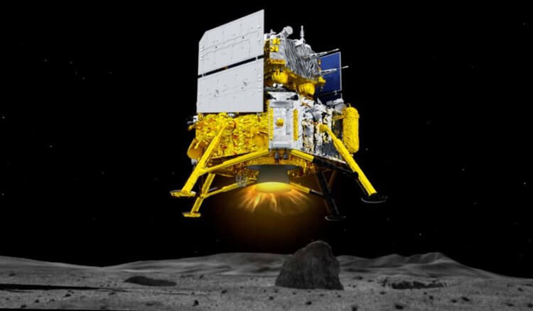 Varför skickade Kina en hemlig robot till månens bortre sida? En hemlig rover sågs ombord på den kinesiska landningsmodulen. Bildkälla: lookintothe.space. Foto.