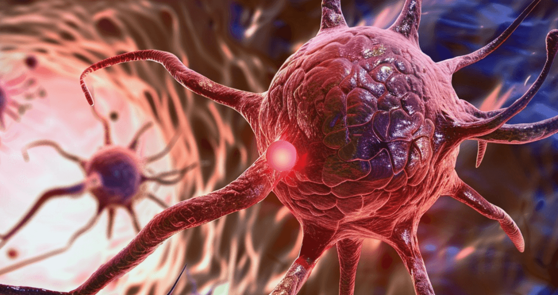 Почему неправильное питание вызывает рак. Из-за неправильного питания в клетках накапливаются мутации, которые вызывают рак. Фото.