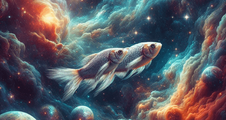 Why did scientists send live fish into orbit and what does space sickness have to do with it? Scientists have been studying the behavior of fish in space for a long time. Photo.