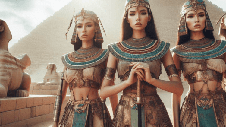 В Древнем Египте лечили травмы головы. Возможно, в Древнем Египте были женщины-воины. Фото.