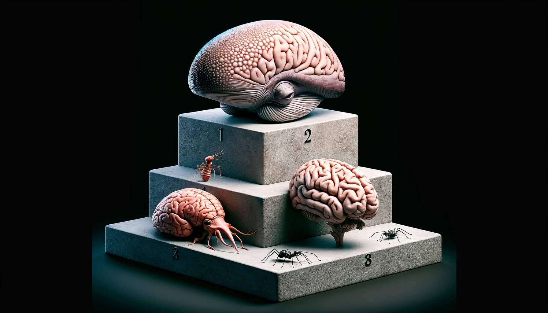 У какого животного самый большой мозг за всю историю Земли. В мире есть животное с огромным мозгом, но это не значит, что оно самое умное на Земле. Фото.