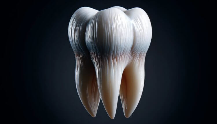 Vad är mänskliga tänder gjorda av? Den mänskliga tanden har en mycket komplex struktur - alla dess delar är sammankopplade. Foto.