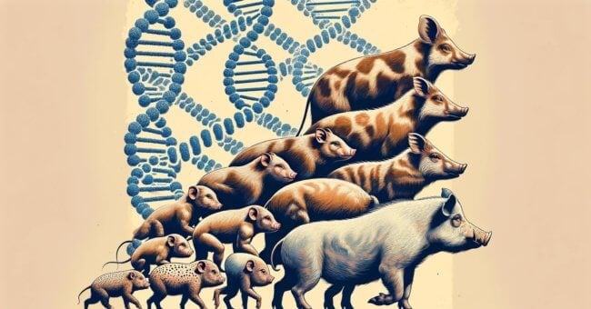 Ученые нашли древнейшего предка коров, свиней и оленей. Фото.