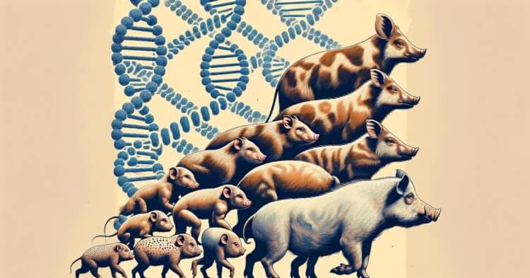 Ученые нашли древнейшего предка коров, свиней и оленей. Ученые рассказали о животном, который является «отцом» всех современных копытных. Фото.