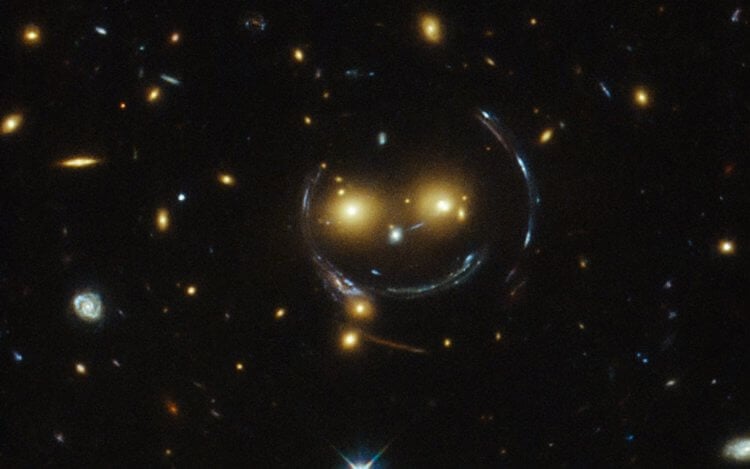 如何探测暗物质？ 引起引力透镜效应的物体质量越大，其后面物体的亮度增加的时间就越长。 图片：spacegid.com 照片。