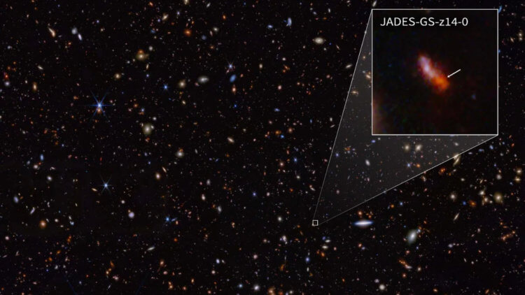 Ученые обнаружили самую древнюю галактику во Вселенной. Телескоп Джеймса Уэбба разглядел самые древние галактики во Вселенной. Изображение: cdn.mos.cms.futurecdn.net. Фото.