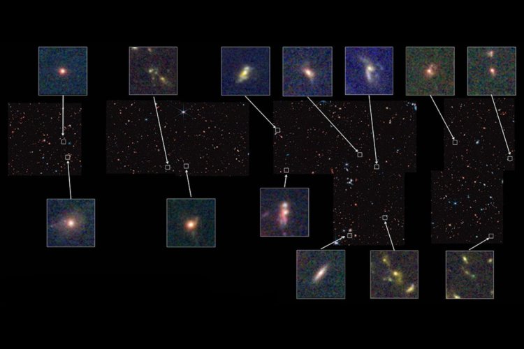 Сюрприз из космоса. В будущем мы обнаружим еще больше древних галактик. Изображение: static.scientificamerican.com. Фото.