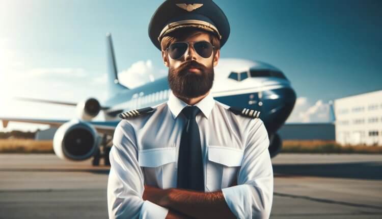 Могут ли пилоты самолетов носить усы и бороду, или это строго запрещено. Ношение густой бороды может стоить пилотам самолетов жизни. Фото.