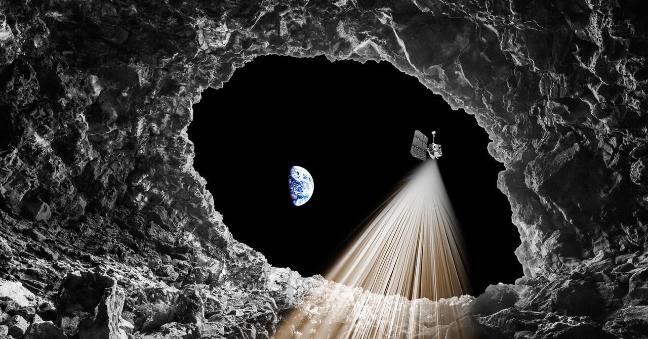 На Луне обнаружены подземные пещеры. Что о них известно? Людям будет нелегко обустроить среду обитания на Луне, но новое открытие может решить ряд проблем. Изображение: media.wired.com. Фото.