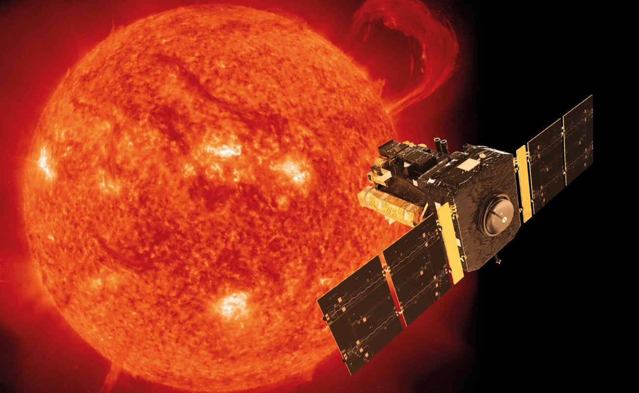 Миссии по изучению Солнца. Обсерватория Solar and Heliospheric Observatory (SOHO). Источник: esa.int. Фото.