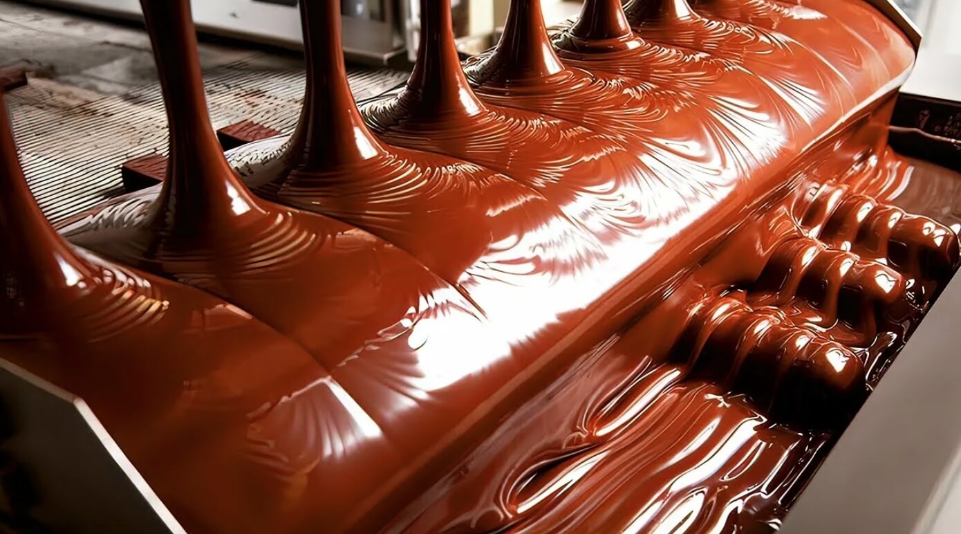 Процесс производства темного шоколада. Источник изображения: Live Science. Фото.