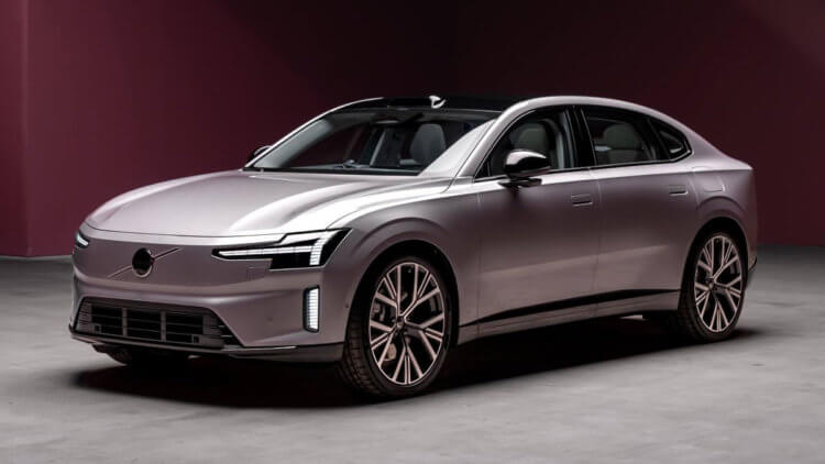 Электрический седан Volvo ES90. Volvo ES90. Источник изображения: autoreview.ru. Фото.