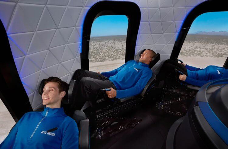 Космический туризм Blue Origin. Так корабль New Shepard выглядит изнутри. Источник изображения: Live Science. Космический туризм Blue Origin. Так корабль New Shepard выглядит изнутри. Источник изображения: Live Science. Фото.