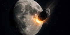 Что будет, если на Луну упадет астероид: ученые назвали дату возможной катастрофы. Фото.