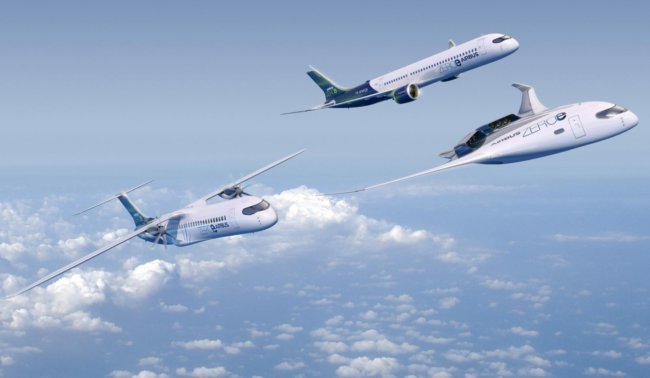Airbus отменяет водородный самолёт: почему самолёты будущего не взлетят еще 20 лет. Фото.