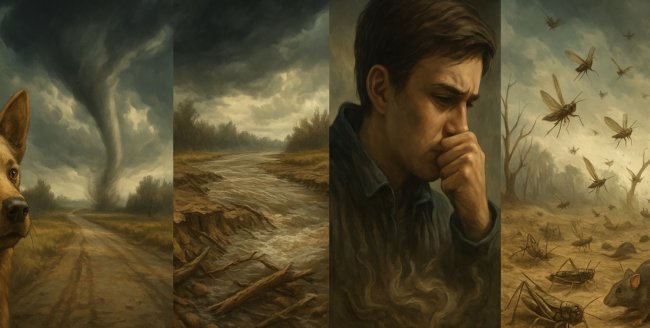 5 признаков надвигающейся катастрофы, которые легко пропустить. Фото.