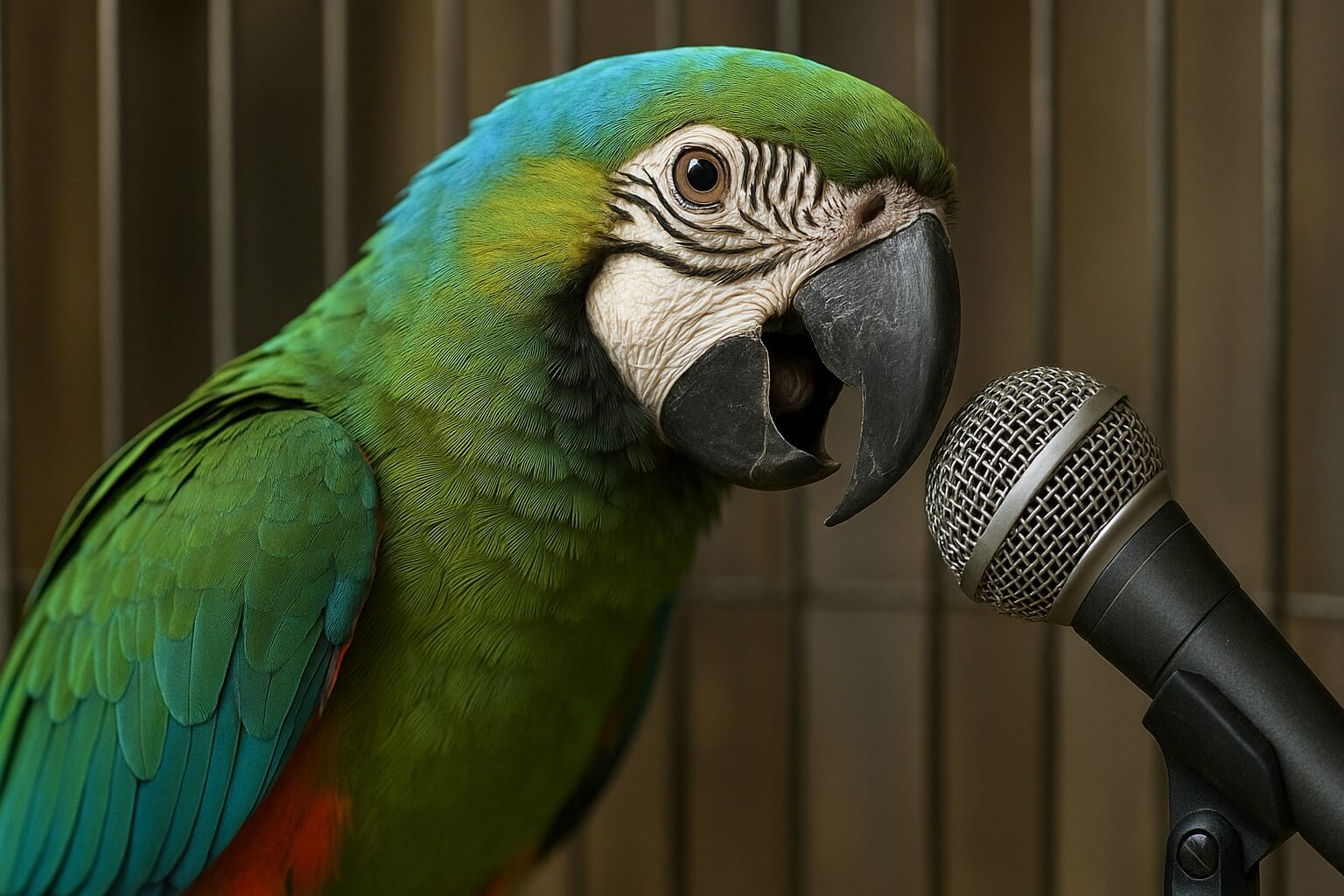 Далеко не все попугаи умеют говорить: лучше всего с этим справляются жако, амазоны, какаду и кореллы. Фото.