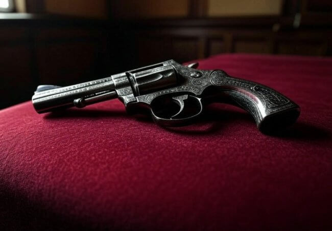 Для чего в СССР создали револьвер со спиртовыми пулями. Фото.