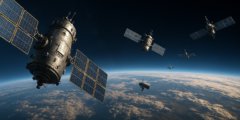 Сколько спутников вращается вокруг Земли? И когда там не останется места? Фото.