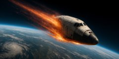 Как тормозить в космосе без сопротивления воздуха и силы трения? Фото.