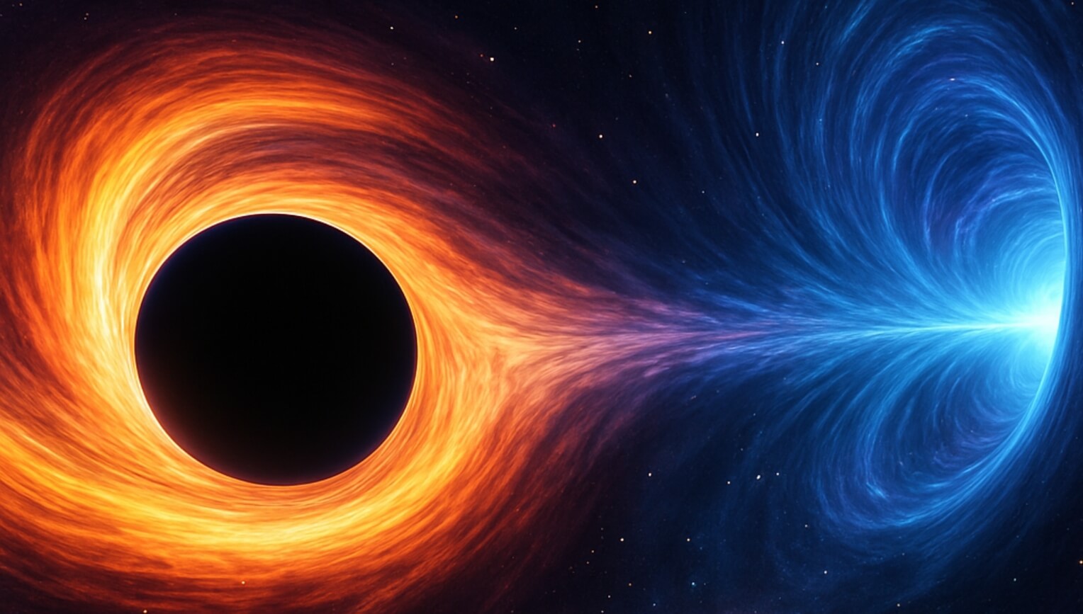 Почему черные дыры могут быть порталами в другие Вселенные. Ученые предполагают, что через черные дыры можно попасть в другие вселенные. Фото.