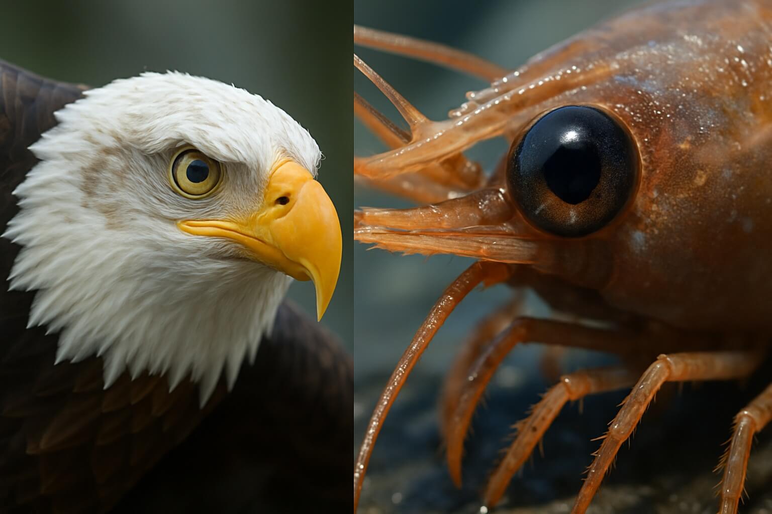 У каких животных лучшее зрение: вот самые неожиданные рекордсмены. Если считаете, что у орлов самое лучшее зрение, не спешите с выводами. Фото.