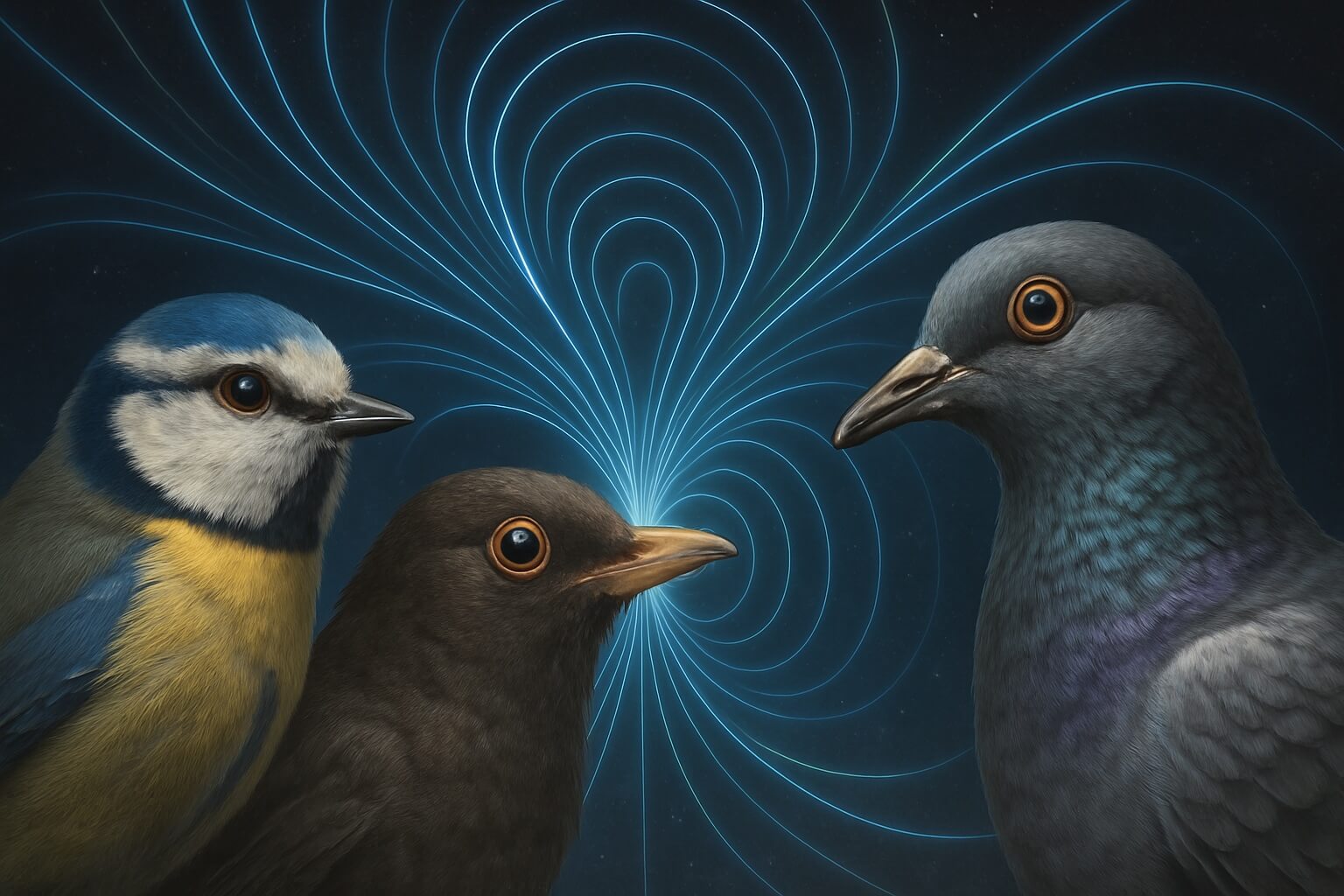 То, как именно птицы чувствуют магнитное поле Земли, все еще плохо изучено наукой. Фото.