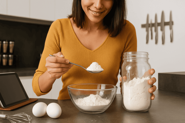 Сколько ложек в чашке и как отмерить продукты без весов. Фото.
