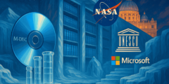 Как сохранить данные на 1000 лет — и почему NASA, Ватикан и Microsoft уже так делают. Фото.