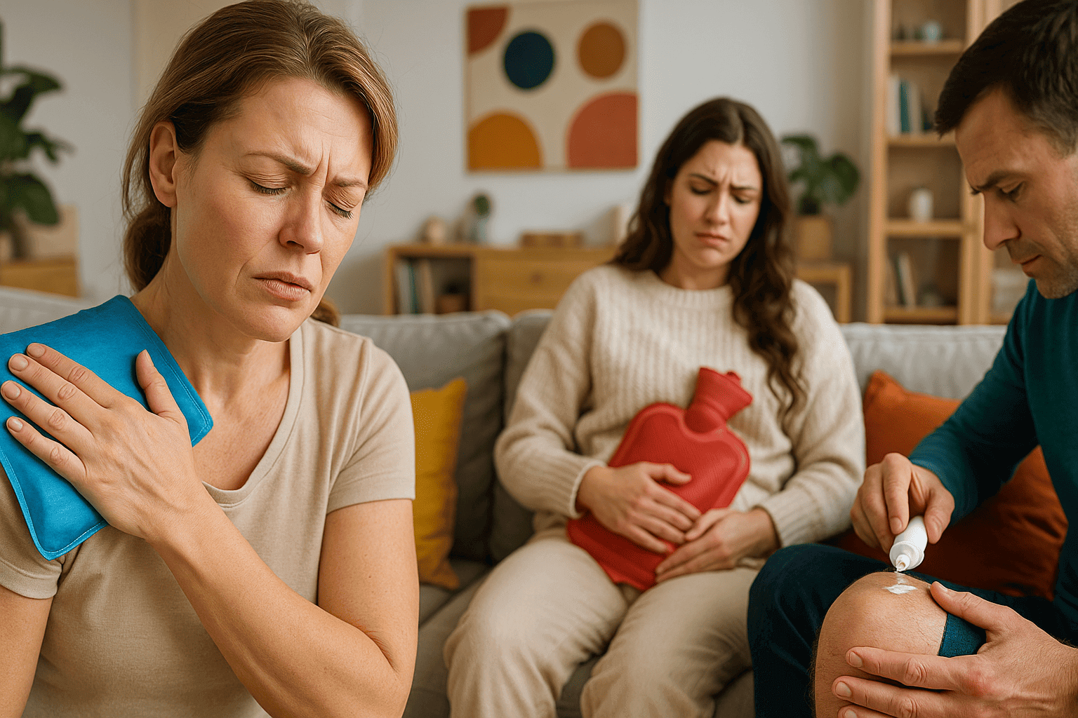 Есть ситуации, когда греть или охлаждать больное место категорически нельзя — иначе можно серьёзно навредить. Фото.