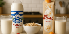 Растительное или коровье молоко: в чём разница и как сделать правильный выбор. Фото.