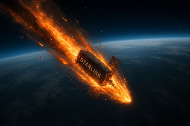 Почему спутники Starlink начали массово ломаться — ученые дали неожиданное объяснение. Фото.